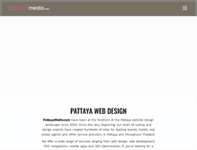 Tablet Screenshot of pattayamedia.com